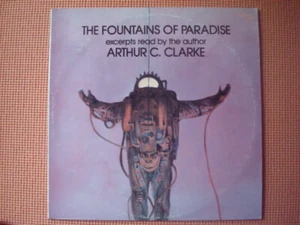 FOUNTAINS OF PARADISE ARTHUR C CLARKE RECORD LP  - Picture 1 of 2