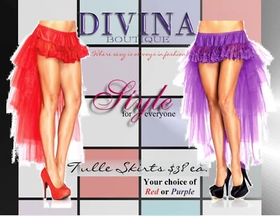 Falda Leg Avenue Bustle Foto 1 de 3