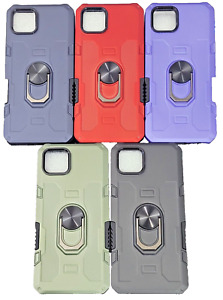 Lot of 5 Armor Hybrid Case w/Magnetic Ring Kickstand for Samsung Galaxy A04 5G