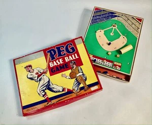 Vintage PEG BASEBALL BOARD GAME, Parker Brothers, Sports, MLB - Bild 1 von 9