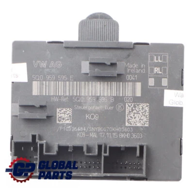 Audi A3 8V Modulo Di Controllo Porta ECU Posteriore Sinistro Destro 5Q0959595E - Immagine 1 di 4
