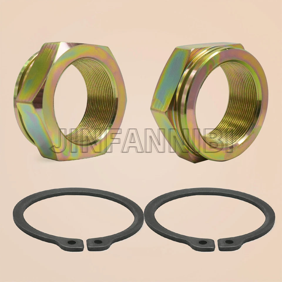 2 Rear Housing Hub Jam Nut for Polaris Trail Blazer 250 Trail Boss 325 1999-2001 - Image 1 of 4