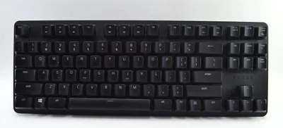 RAZER Blackwidow Lite Mechanical Keyboard Orange Switches No Cord Tested Works - Image 1 of 4
