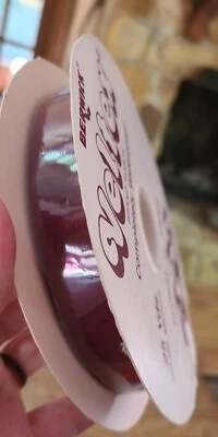 Cinta de Terciopelo Veltex De Colección Borgoña Rojo Berwick Pana Navidad Impermeable  Foto 1 de 4