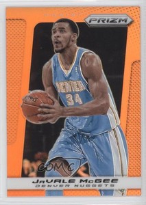 2013-14 Panini Prizm Orange Prizm /60 JaVale McGee #52