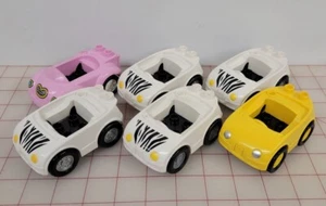 Lot Of 6 Lego Duplo Compact Cars - Picture 1 of 2