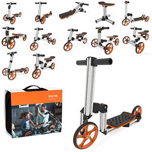 DOCYKE Constructible Kit 20 in 1 Kids Balance Bike No Pedals Toys for 1 to 5 ...