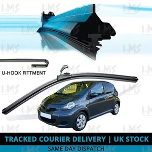 For Toyota Aygo 2005-2014 Front Window Windscreen 26" Flat Aero Wiper Blade - Picture 1 of 8