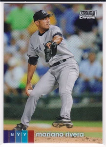 2020 Topps Stadium Club Chrome Mariano Rivera Refractor #396 - Picture 1 of 2