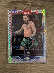 2025 Topps cromo UFC MARLON VERA #151 refractor geométrico - Imagen 1 de 2