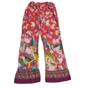 Anthropologie Lil Sire Cheetah Dreams Lounge, Pagama Bottoms Size: XS - Picture 1 of 8