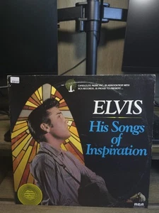 Elvis Presley – His Songs Of Inspiration 1977 RCA DML1-0264 Vinyl LP - Imagen 1 de 7