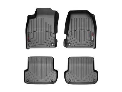 WeatherTech FloorLiner for 2004-2008 Audi S4 - 1st & 2nd Row, Black - Image 1 of 4