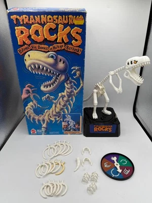 Tyrannosaurus Rocks Vintage Mattel Game 1992 Dinosaur Near Complete - (Z136) - Image 1 of 4