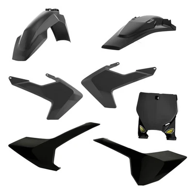 Cycra Replica Plastic Kit Black For HUSQVARNA FC 450 2016-2018 Foto 1 de 2