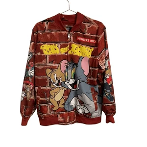 Tom & Jerry Members Only Bombers Varsity Streetwear Jacket MED - Picture 1 of 7