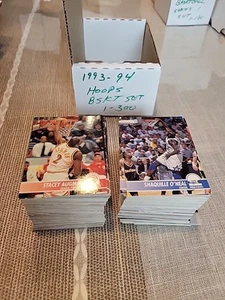 1993-94 NBA Hoops Series 1 Complete Set #1-300 Michael Jordan Shaq - Picture 1 of 2