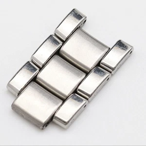 Rado Genuine 3 Link 658.0513.3 Mens Watch Band Bracelet Parts Silver Color 18mm - Picture 1 of 3