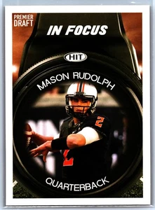 2018 Sage Hit Premier Draft - Mason Rudolph #51 Rookie RC - Picture 1 of 2