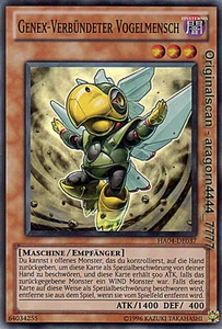 YU-GI-OH, GENEX-VERBÜNDETER VOGELMENSCH, SR, HA04-DE037 - Picture 1 of 1