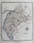 1802 Genuine Antique Map; Cumberland By Neele From Encyclopaedia Londinensis