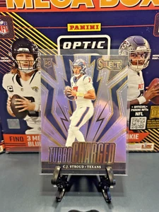 Select C.J. 2023 Stroud Turbocharged Rookie RC #TUR-CST Texans - Imagen 1 de 2