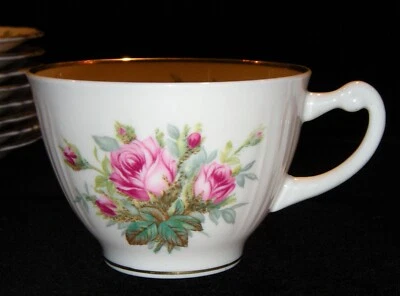 Hermosa vajilla vintage años 60 Syracuse China "June Rose". Hecho en Estados Unidos Foto 1 de 4