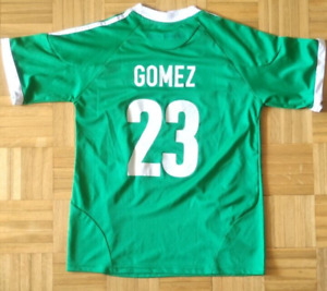 Adidas Germany Jersey Kids 11 Green 1972 2012 23 Gomez Deutscher Fussball Bund