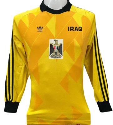 Camiseta de fútbol de portero Irak 1986 talla M Foto 1 de 3