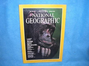 National Geographic March 1992 Apes And Humans - Picture 1 of 2