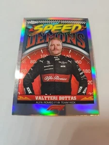 2023 Topps Chrome Formula 1 F1 VALTTERI BOTTAS #SD-VB SPEED DEMONS - Picture 1 of 2