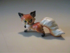 VINTAGE 60ER JAHRE MINIATUR KERAMIK JOSEF ORIGINALS FOX - JAPAN - Bild 1 von 6