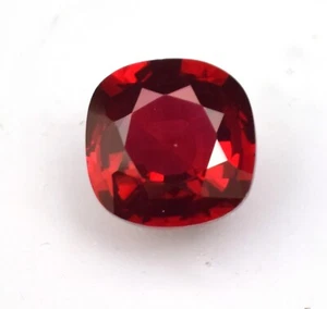 Piedra preciosa suelta de granate rojo natural corte 8,80 quilates de Mozambique para anillo - Imagen 1 de 5