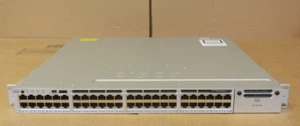 Cisco Catalyst WS-C3850-48T-E 48x 1GbE RJ45 Ports Managed 2xP 1U Ethernet Switch - Picture 1 of 4