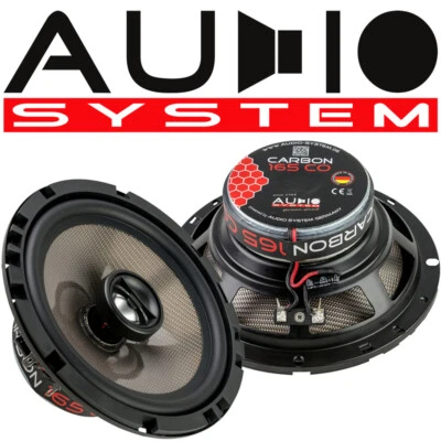 AUDIO SYSTEM CARBON 165 CO 16,5cm 2 Wege Koax Lautsprecher 165mm coax Speaker - Bild 1 von 4
