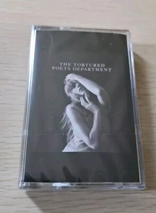Taylor Swift The Tortured Poets Department The Black Dog Cassette Album NEW - Picture 1 of 5