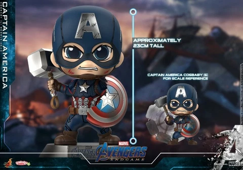 Hot Toys COSB659 Avengers Captain America & Hammer Figure Set Battle Ver Toy Cover
