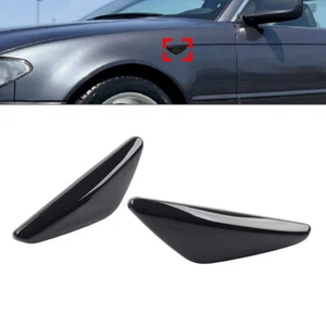 Sequential Smoked Side Marker Lights Fit BMW E46 Convertible 2004-2006 - Foto 1 di 16