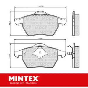 Mintex MDB1741 Brake Pads - Picture 1 of 1
