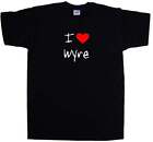 I Love Heart Wyre T-Shirt