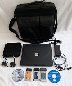 Dell Inspiron 3800 (Win2000, CD & Floppy Drive, Power Cord, Case,...) WORKING!