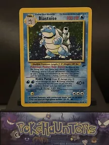 Pokemon Karte Blastoise 2/130 Base Set 2 Holo WOTC Near Mint - Bild 1 von 7