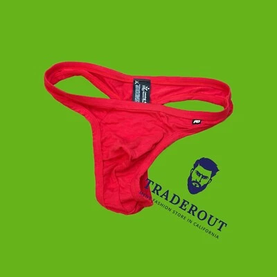 AussieBum мужчин красный гладкий модальный трусиков стрингов нижнее белье размер S M L XL - Изображение 1 из 4