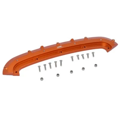Montaje de parachoques delantero de aluminio GPM Racing naranja: Arrma 1/7 infracción/limitado Foto 1 de 4