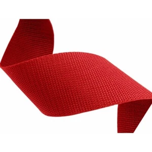 Gurtband 40 mm rot Taschengurt Tragegurt Gurt Band (PP) 1 bis 50 Meter (E31) - Bild 1 von 3