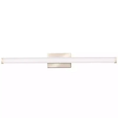 💥Lithonia Vanity Lighting 36" Dimmable Light Bar LED Switch Brushed Nickel - Image 1 of 3