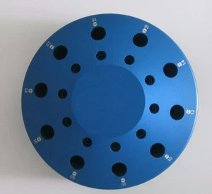 F20927 Rotating Stand for Watch Repair Screwdriver Kit 10 Holes 0.6mm-2.0mm - Picture 1 of 2