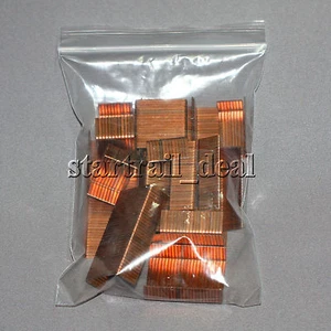 500 x Clear 3 x 6" 2Mil Reclosable Resealable Storage Poly Plastic Small Bags  - Picture 1 of 9