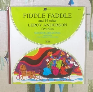 Leroy Anderson LP Fiddle Faddle Analogue Productions 180-Gram Numbered VG+/M- - Foto 1 di 3