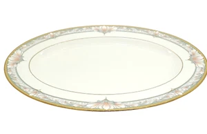 "Plato para servir Noritake Barrymore #9737-14"" ovalado retirado China reemplazos" - Imagen 1 de 12